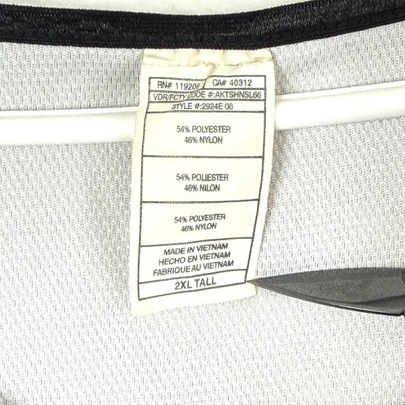 Los Angeles Clippers Adidas Team Issued Practice Jersey Mens 2XL Tall Reversible - Picture 2 of 8